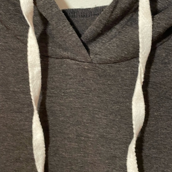 Sleeveless Dark Gray Hoodie W’s S - Picture 3 of 6